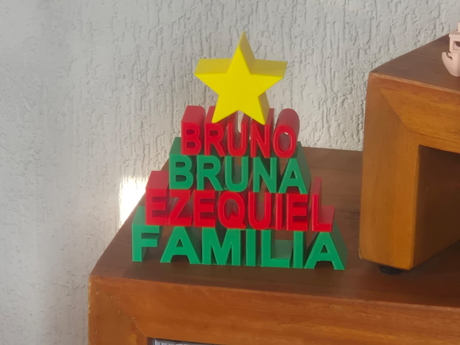 Árvore de Natal personalizada em impressão 3D